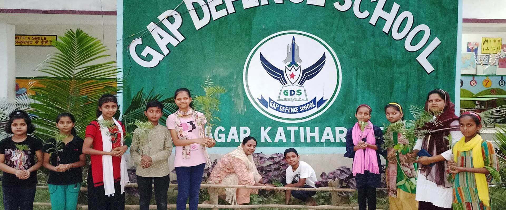 Slider of GAP defence school katihar (GDS), top cbse school in azamnagar katihar